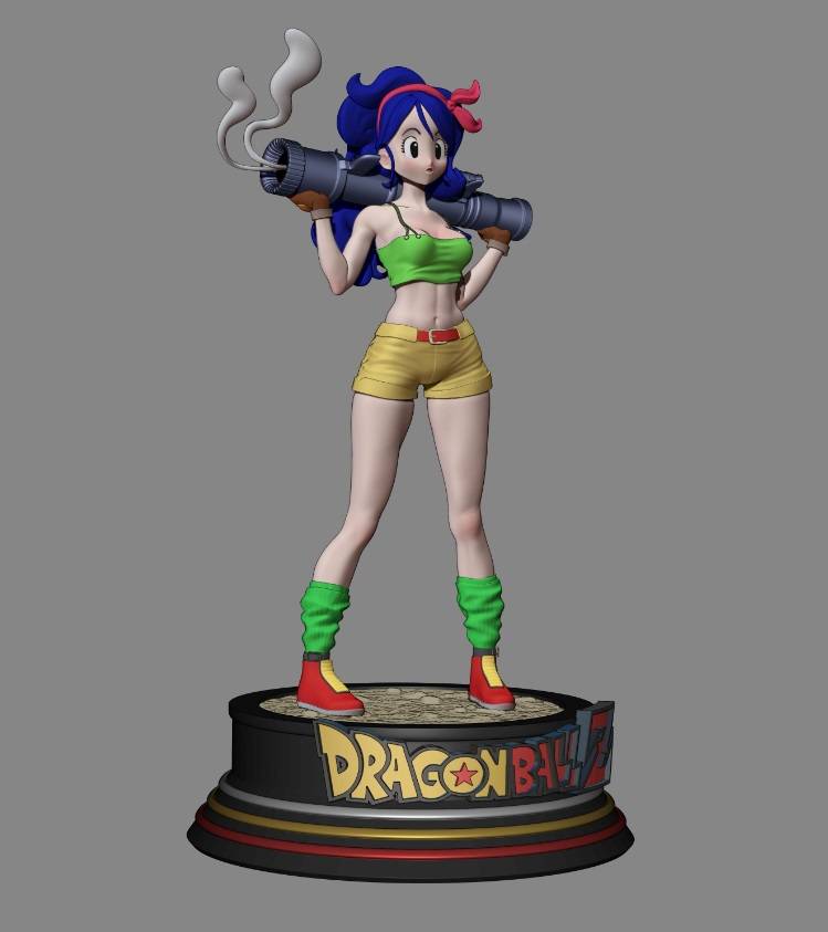 P站图纸印象馆 龙珠 蓝琪 龙珠 蓝琪