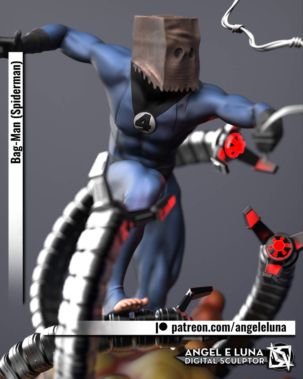 P站图纸印象馆 漫威 蜘蛛侠 漫威 蜘蛛侠