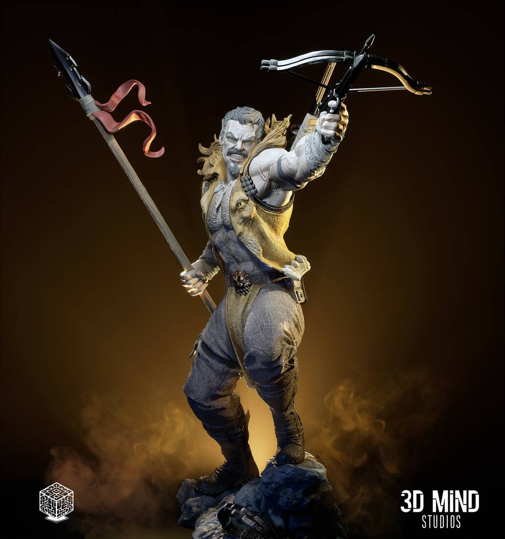 P站图纸印象馆 PolyMind 漫威 猎人克莱文 PolyMind 漫威 猎人克莱文