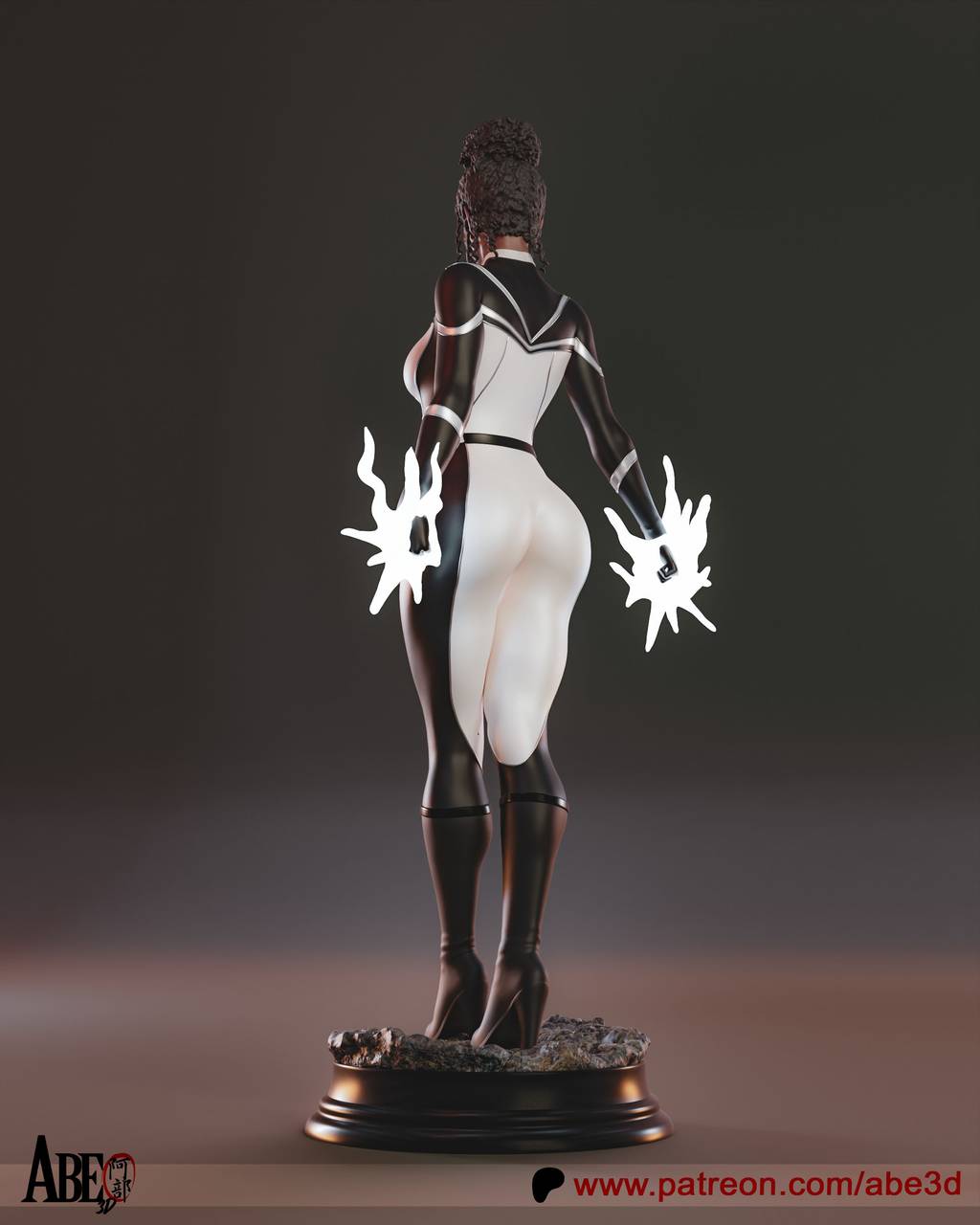 P站图纸印象馆 ABE3D 漫威 莫妮卡·兰博 ABE3D 漫威 莫妮卡·兰博