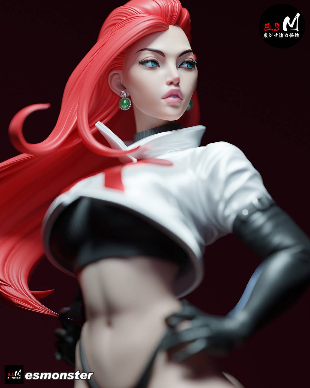 P站图纸印象馆 ESMonster 精灵宝可梦 武藏 ESMonster 精灵宝可梦 武藏