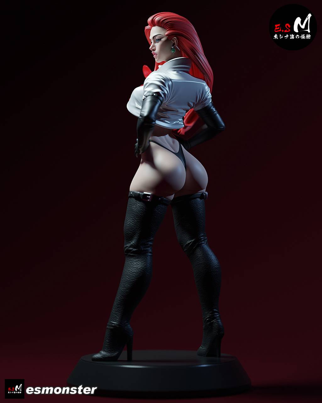 P站图纸印象馆 ESMonster 精灵宝可梦 武藏 ESMonster 精灵宝可梦 武藏