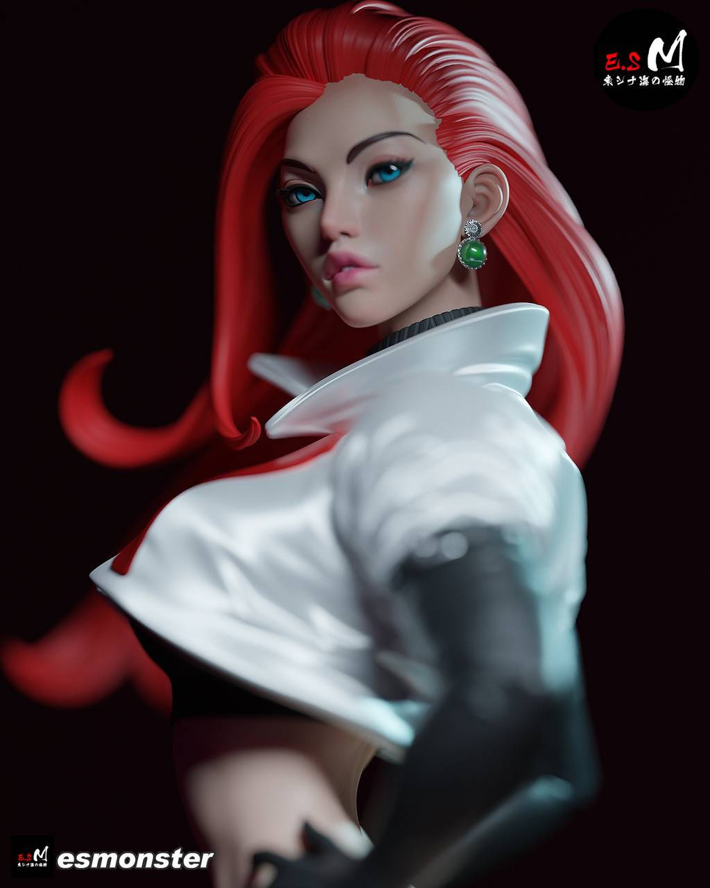 P站图纸印象馆 ESMonster 精灵宝可梦 武藏 ESMonster 精灵宝可梦 武藏