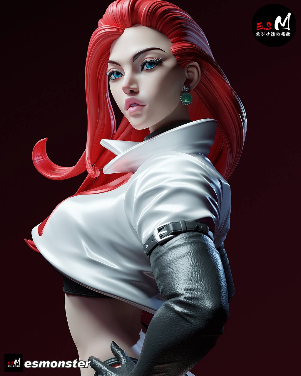 P站图纸印象馆 ESMonster 精灵宝可梦 武藏 ESMonster 精灵宝可梦 武藏