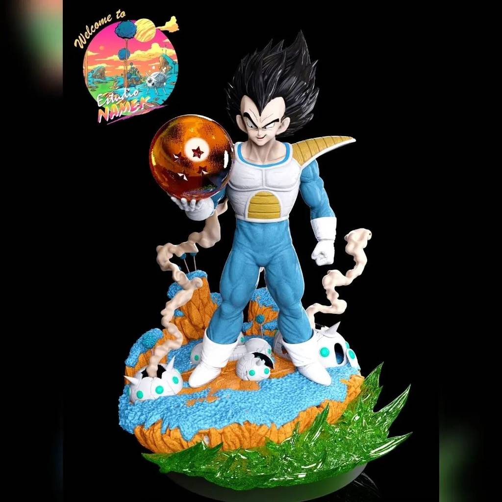 P站图纸印象馆 龙珠 贝吉塔 龙珠 贝吉塔