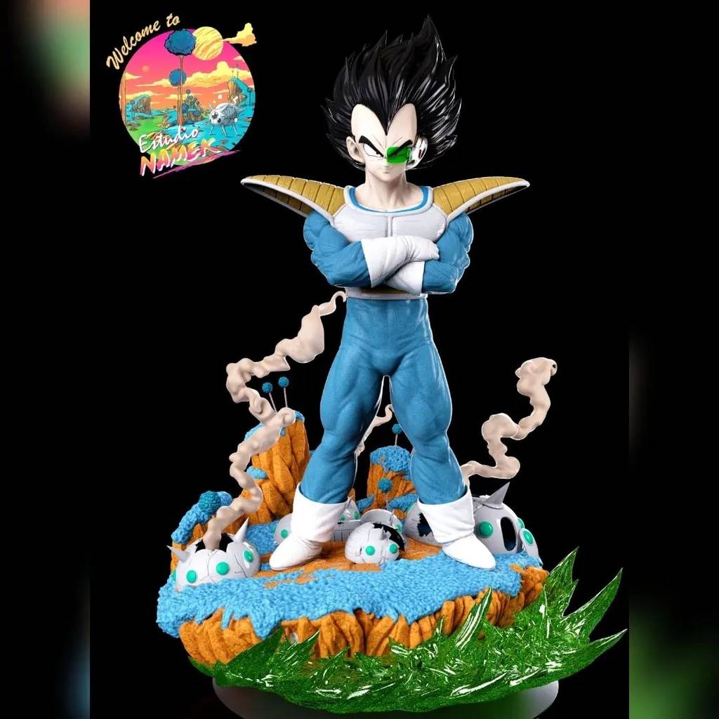 P站图纸印象馆 龙珠 贝吉塔 龙珠 贝吉塔