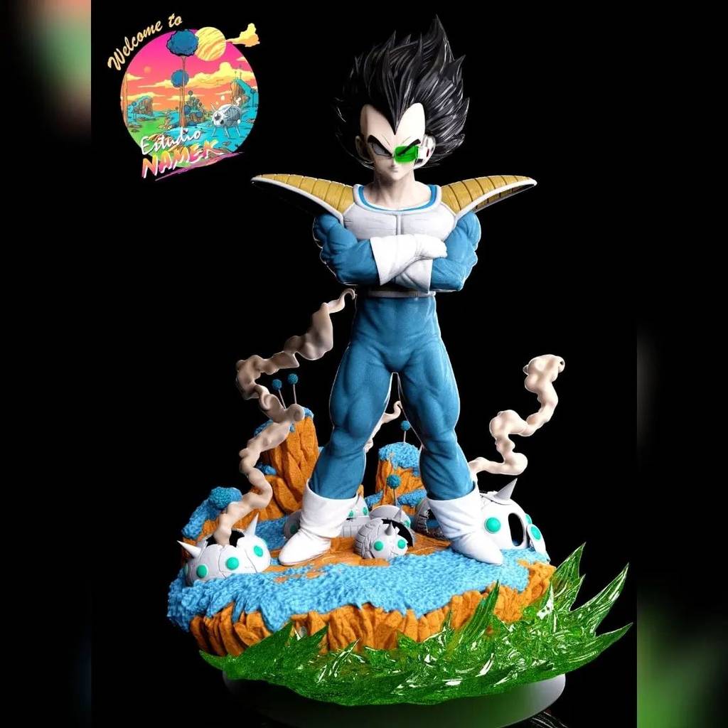 P站图纸印象馆 龙珠 贝吉塔 龙珠 贝吉塔