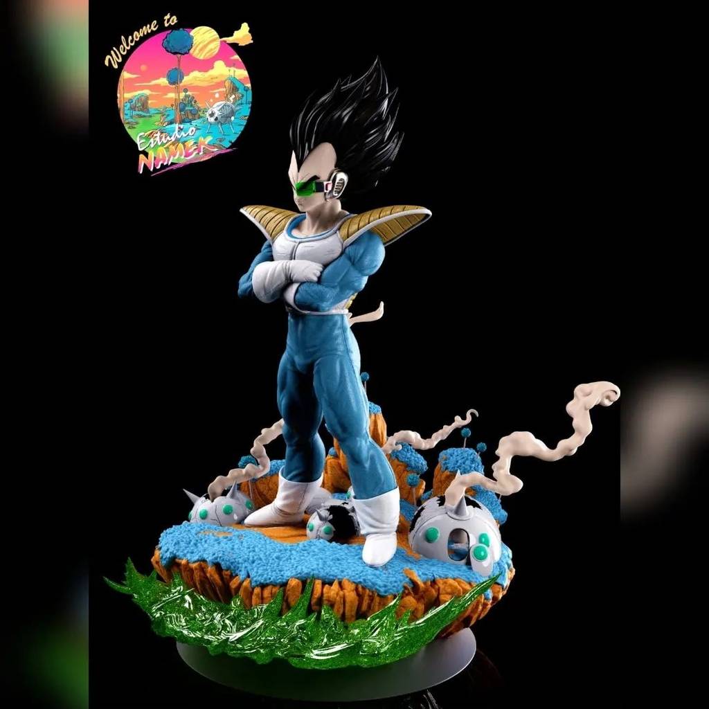 P站图纸印象馆 龙珠 贝吉塔 龙珠 贝吉塔