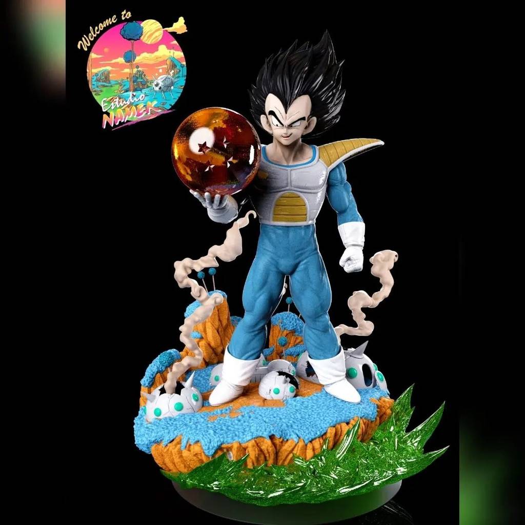 P站图纸印象馆 龙珠 贝吉塔 龙珠 贝吉塔