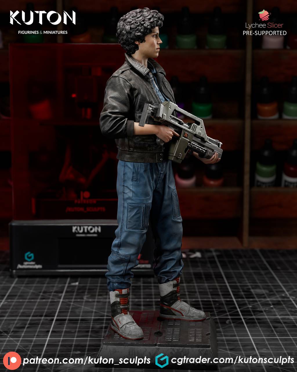 P站图纸印象馆 KUTON 异形 艾伦·雷普莉 KUTON 异形 艾伦·雷普莉