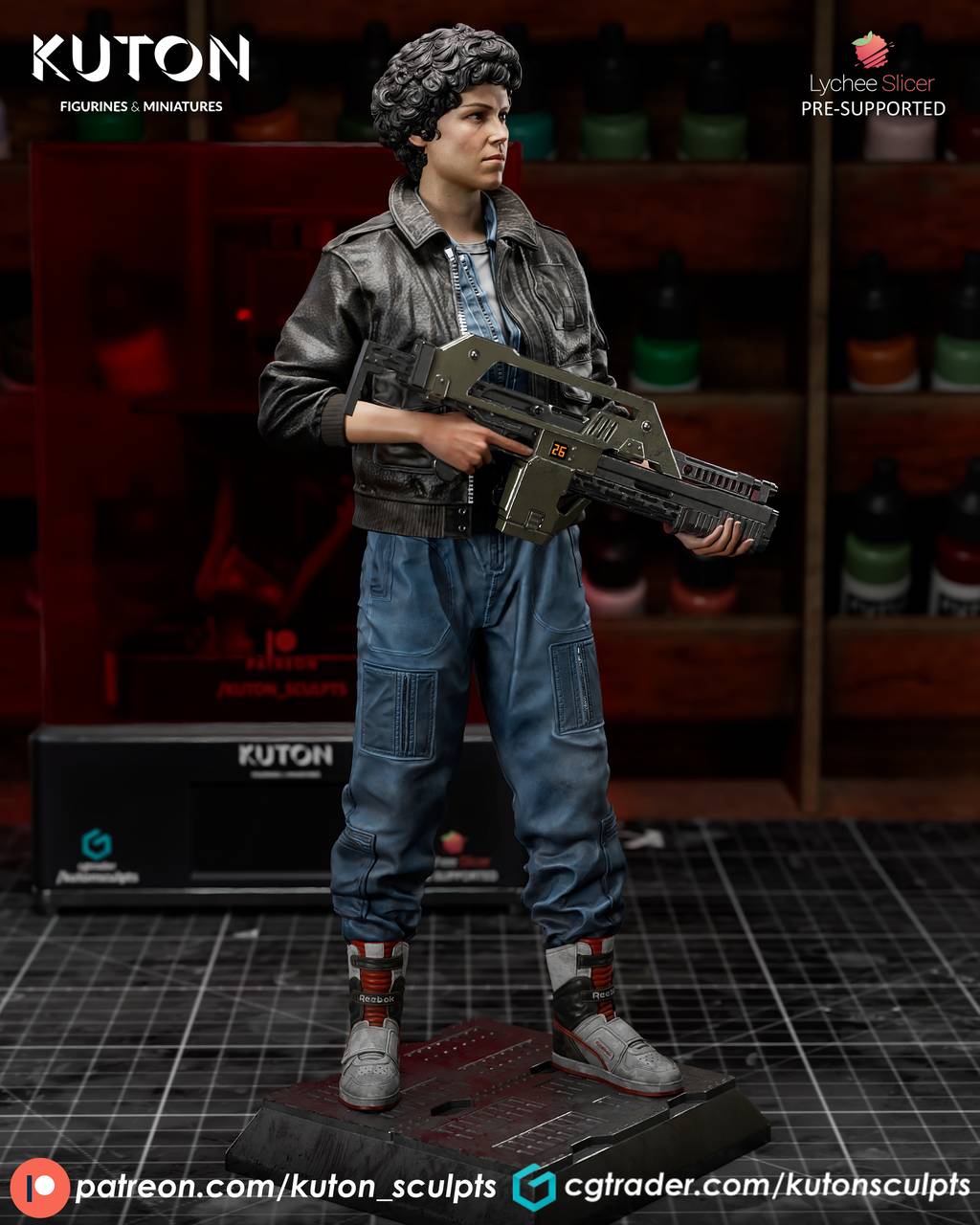 P站图纸印象馆 KUTON 异形 艾伦·雷普莉 KUTON 异形 艾伦·雷普莉