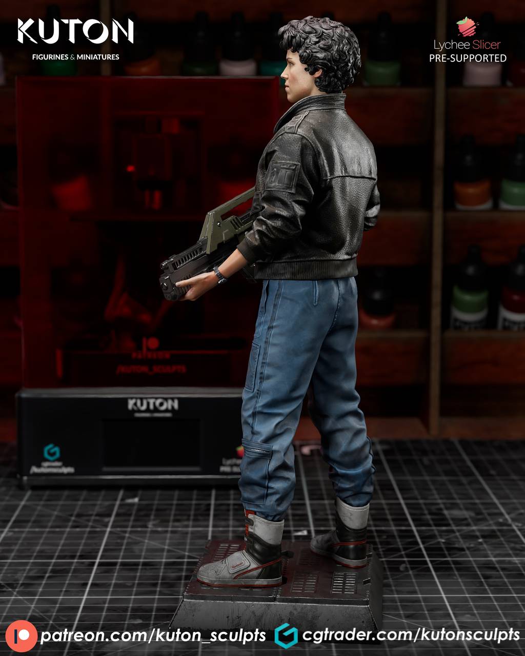 P站图纸印象馆 KUTON 异形 艾伦·雷普莉 KUTON 异形 艾伦·雷普莉