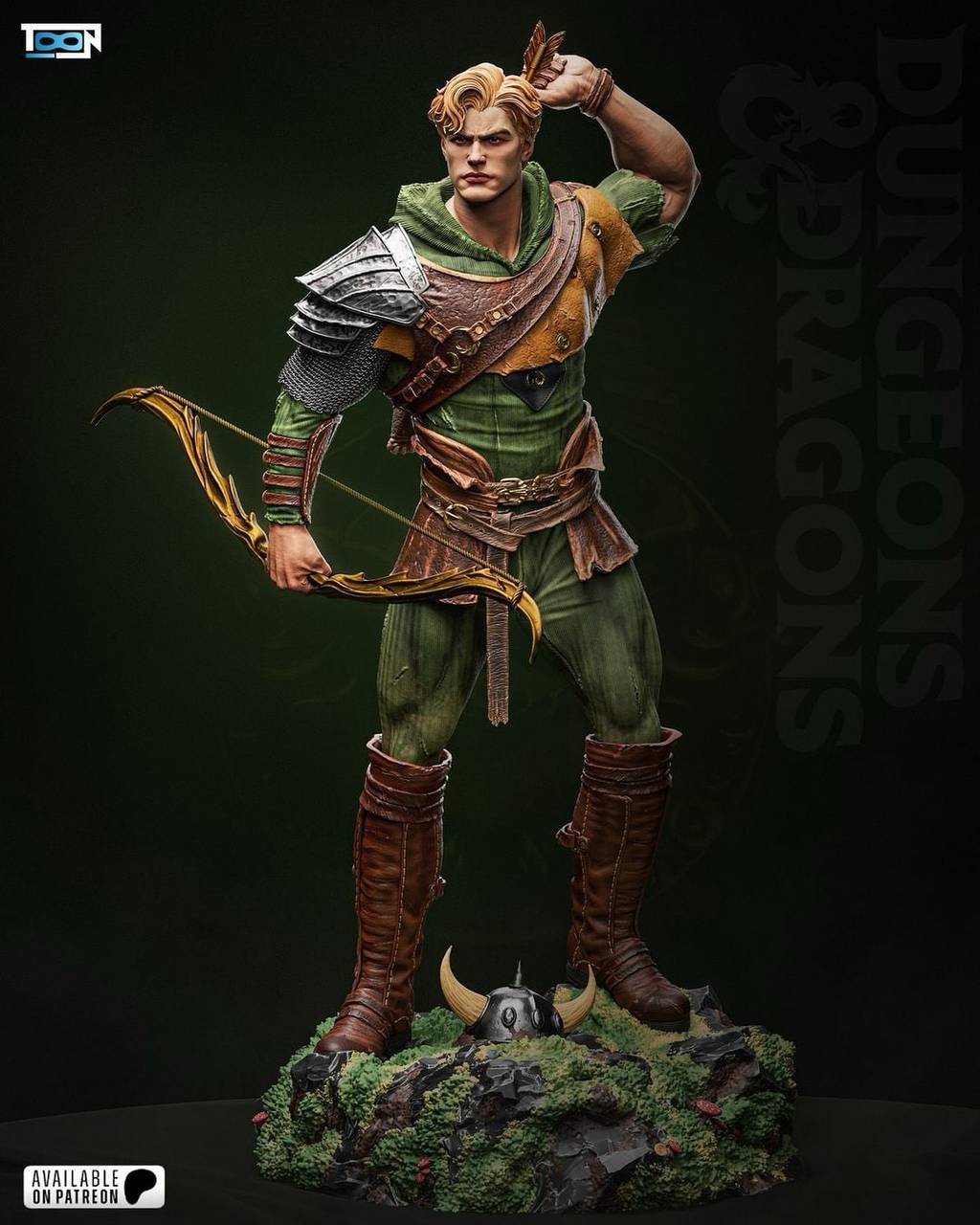 P站图纸印象馆 Toon Studios 龙与地下城 游侠汉克 Toon Studios 龙与地下城 游侠汉克