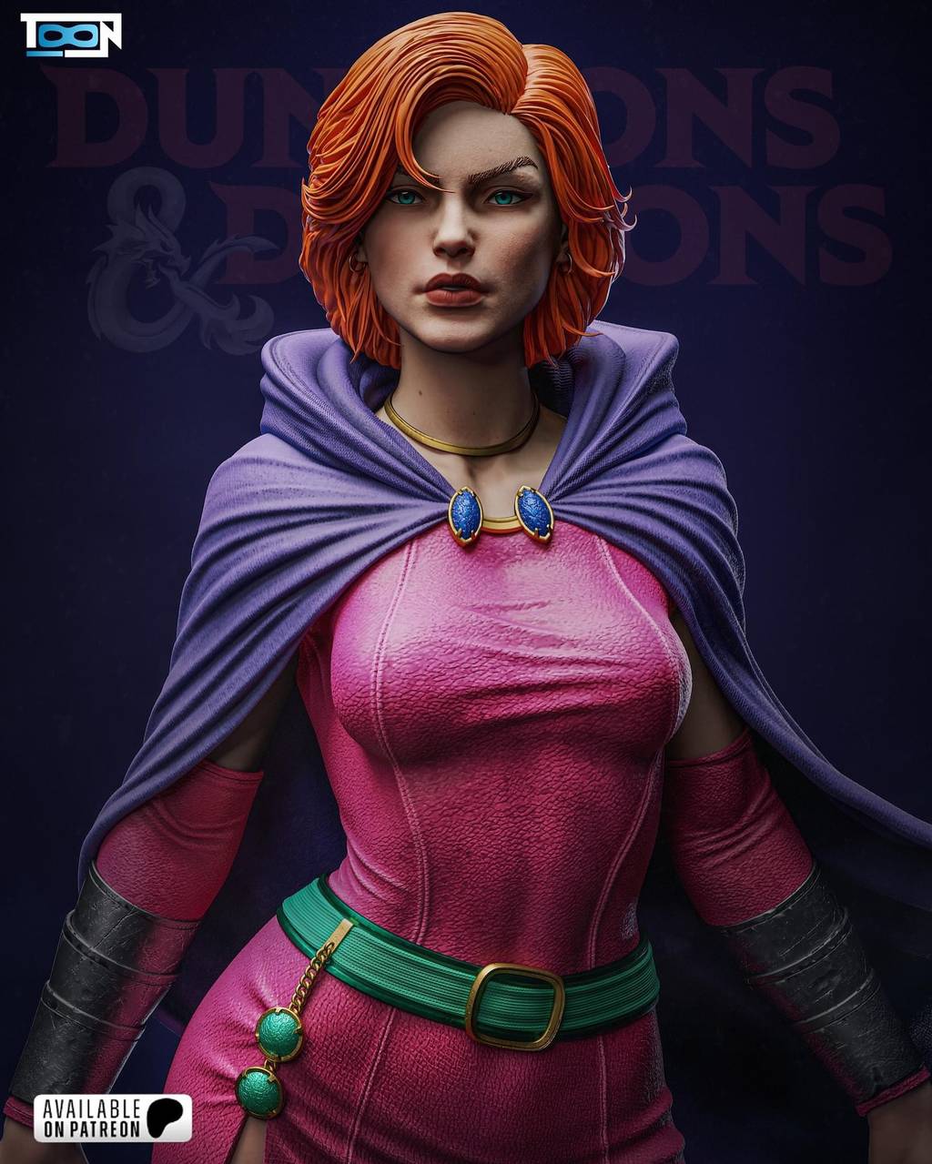 P站图纸印象馆 Toon Studios 龙与地下城 盗贼希拉 Toon Studios 龙与地下城 盗贼希拉