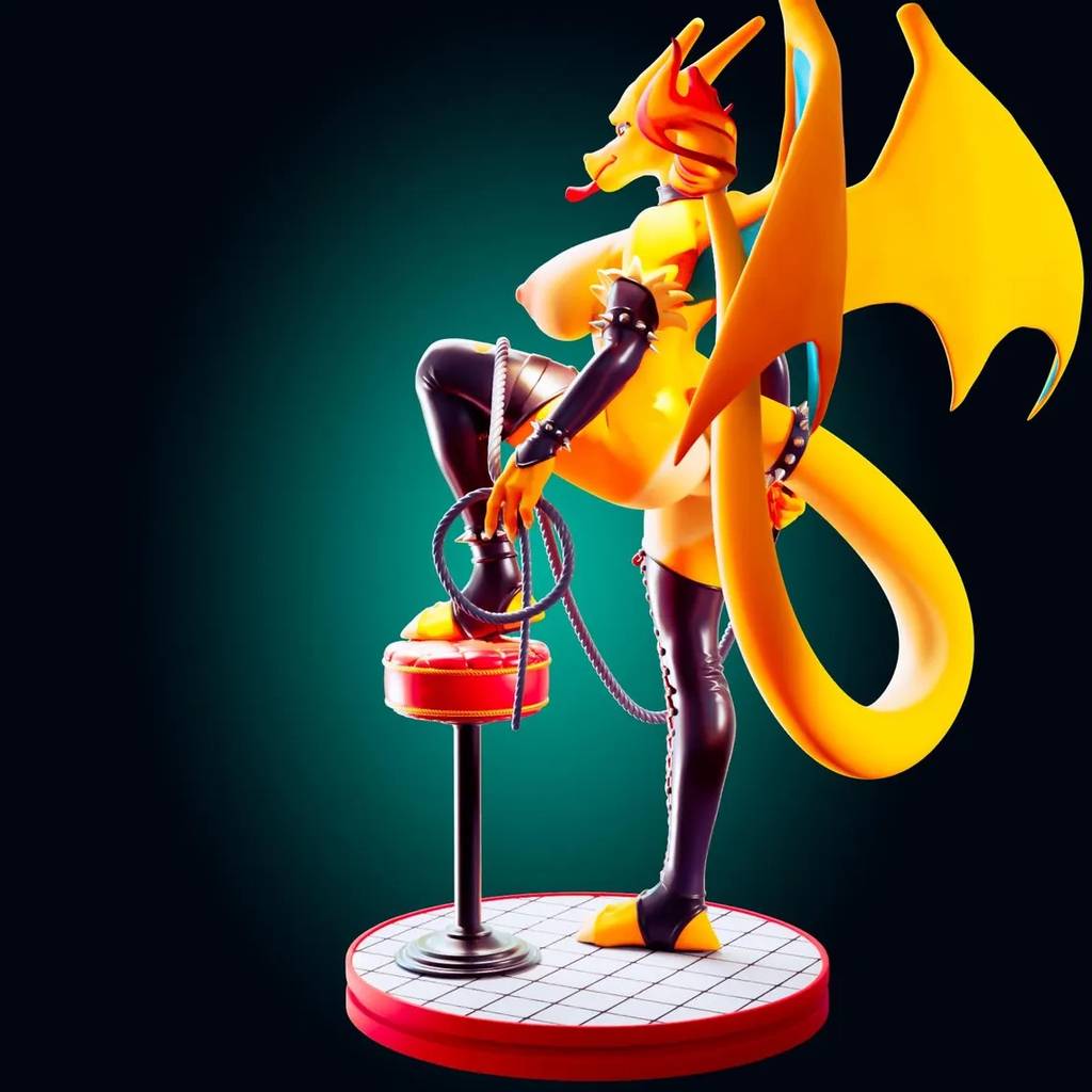 P站图纸印象馆 Officer Rhu 精灵宝可梦 喷火龙 Officer Rhu 精灵宝可梦 喷火龙