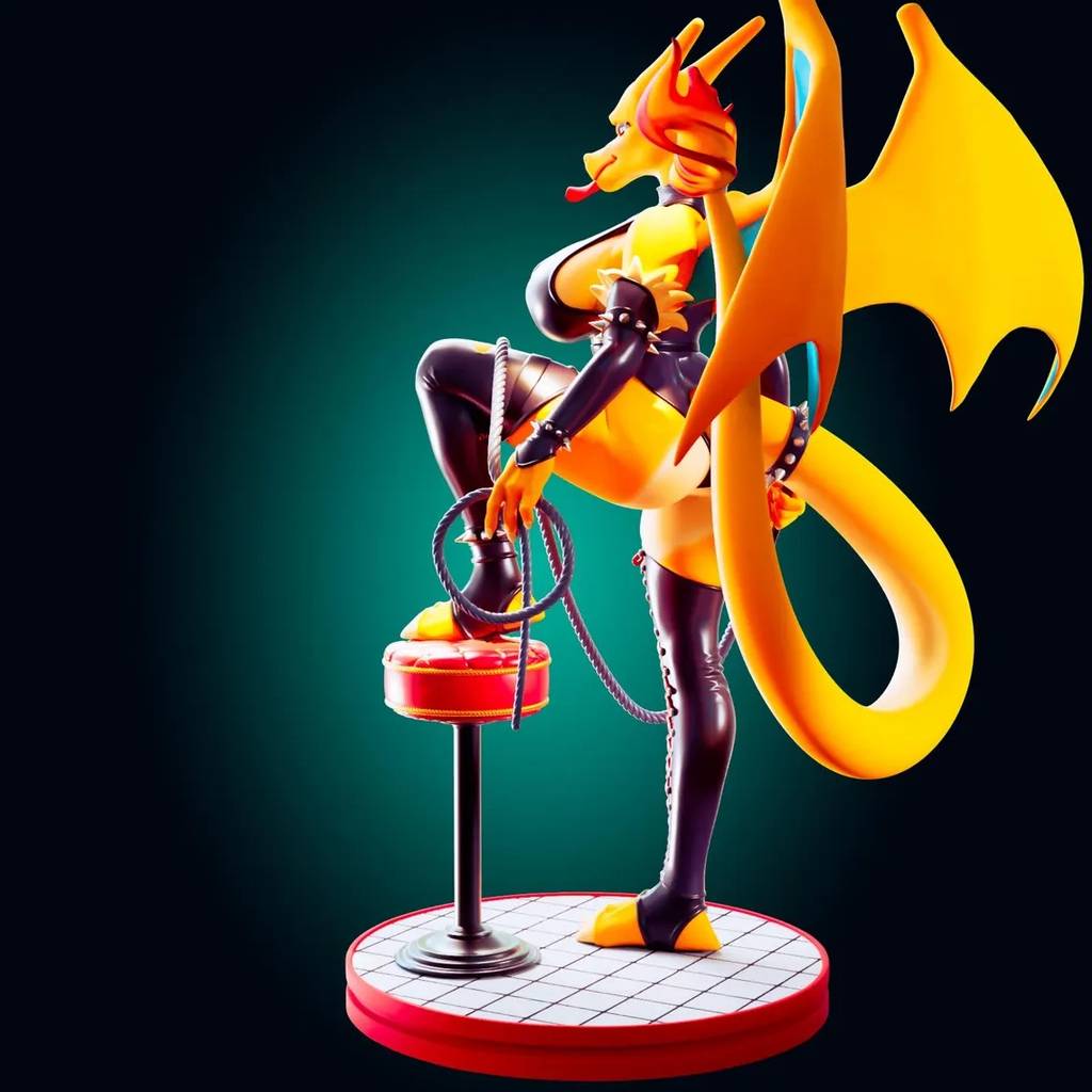 P站图纸印象馆 Officer Rhu 精灵宝可梦 喷火龙 Officer Rhu 精灵宝可梦 喷火龙