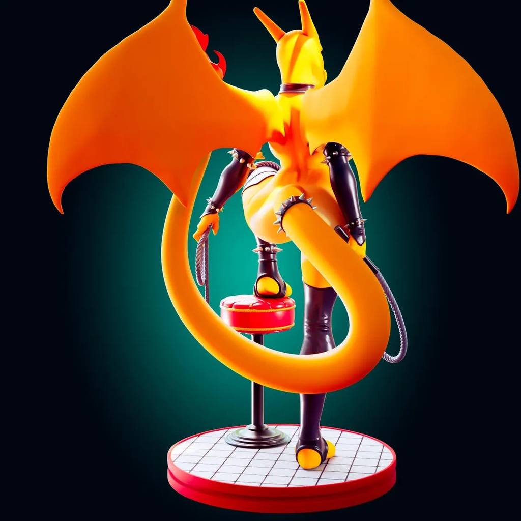 P站图纸印象馆 Officer Rhu 精灵宝可梦 喷火龙 Officer Rhu 精灵宝可梦 喷火龙