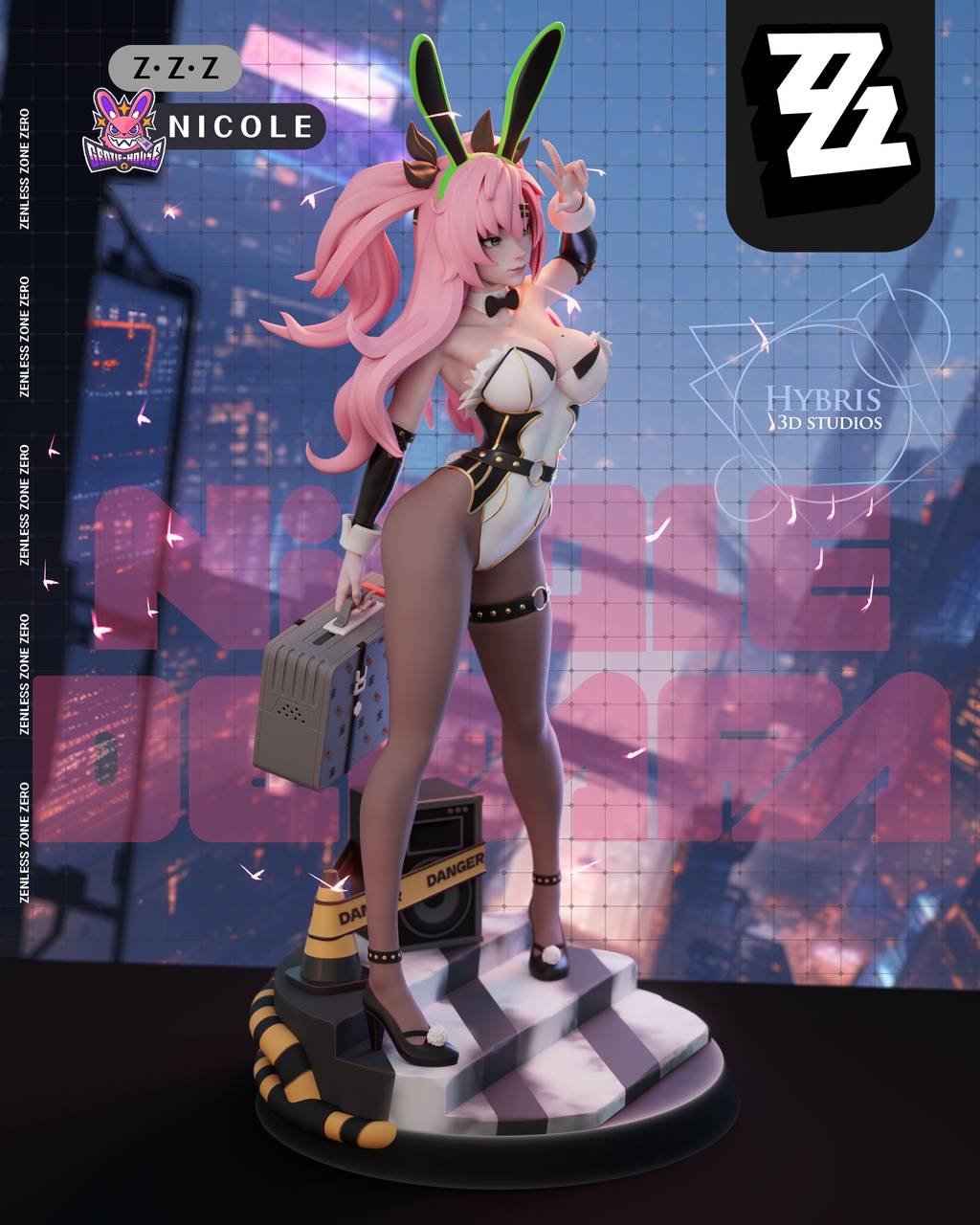 P站图纸印象馆 Hybris 绝区零 妮可·德玛拉 Hybris 绝区零 妮可·德玛拉