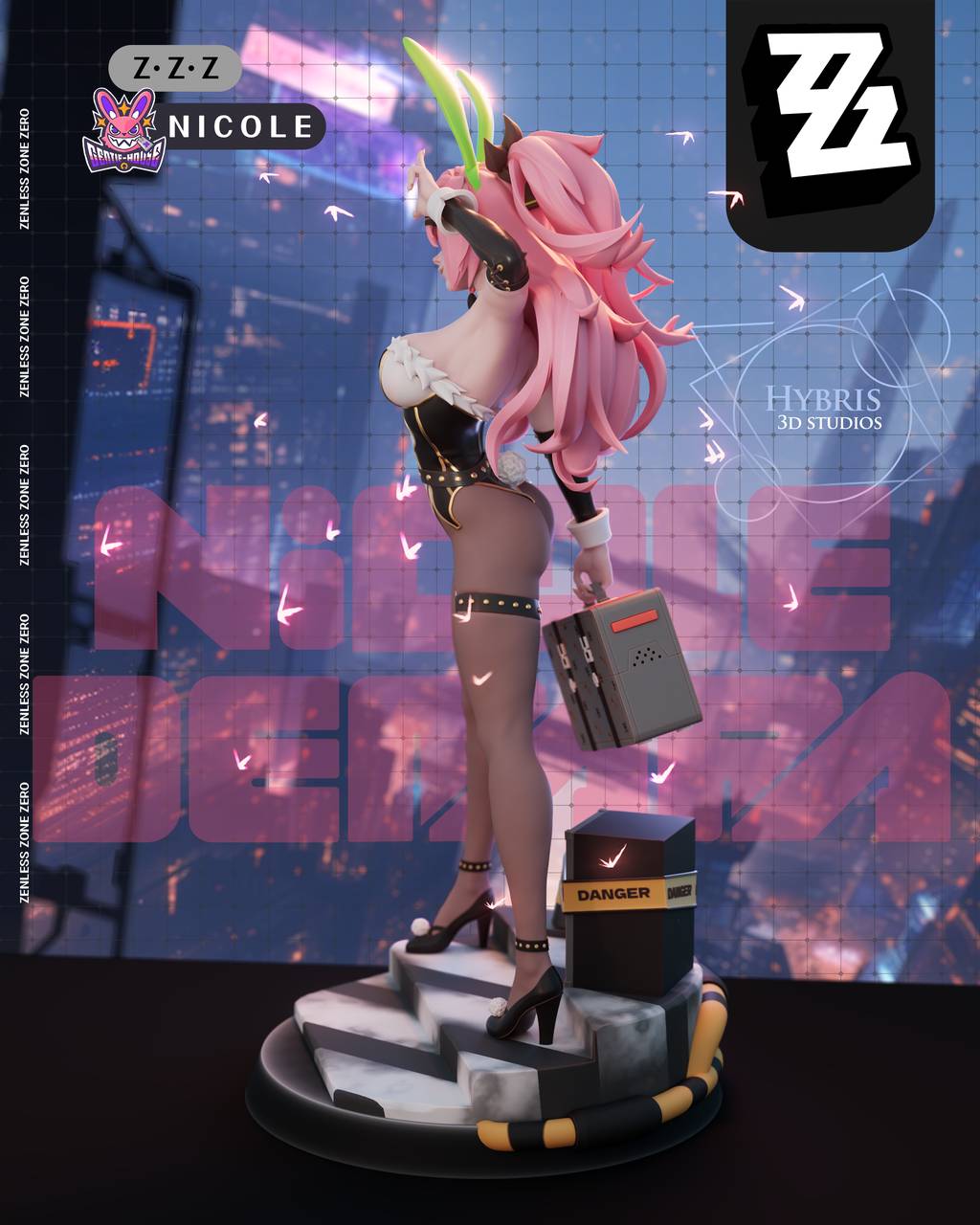 P站图纸印象馆 Hybris 绝区零 妮可·德玛拉 Hybris 绝区零 妮可·德玛拉