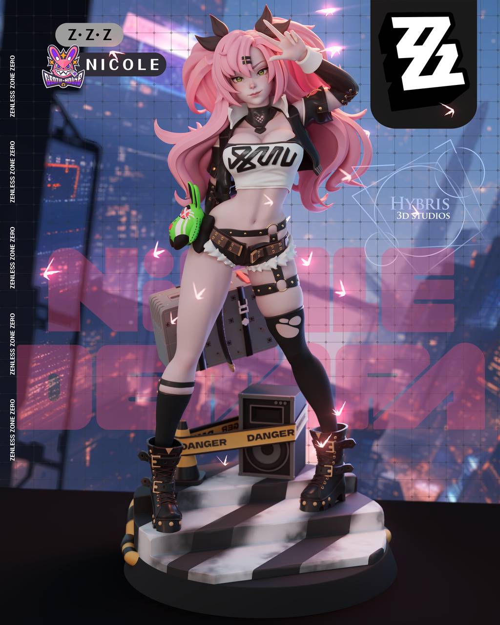 P站图纸印象馆 Hybris 绝区零 妮可·德玛拉 Hybris 绝区零 妮可·德玛拉