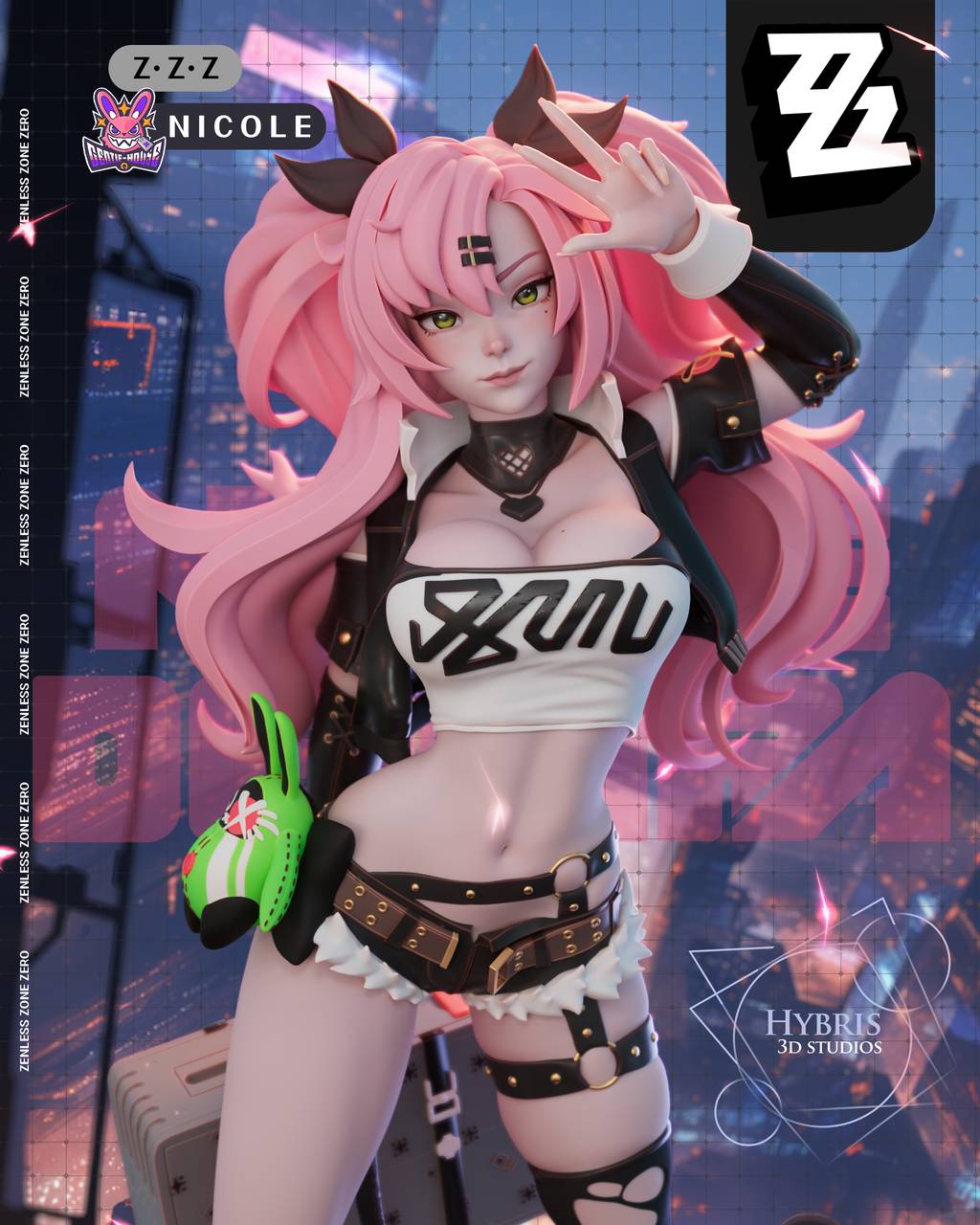 P站图纸印象馆 Hybris 绝区零 妮可·德玛拉 Hybris 绝区零 妮可·德玛拉