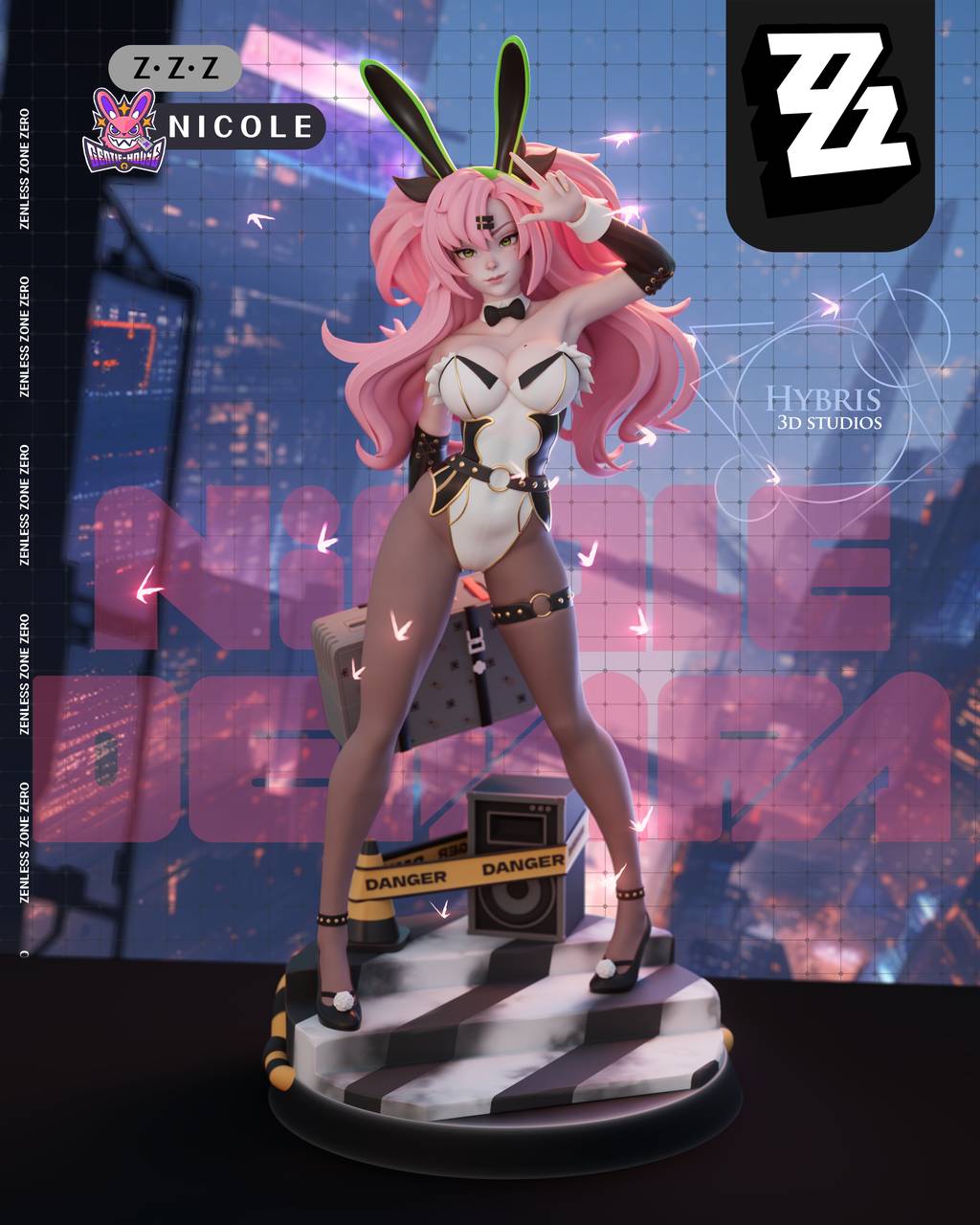 P站图纸印象馆 Hybris 绝区零 妮可·德玛拉 Hybris 绝区零 妮可·德玛拉