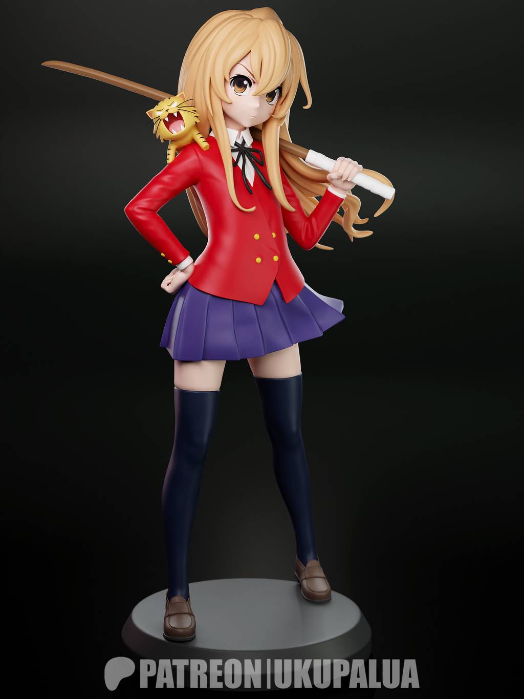 P站图纸印象馆 龙与虎 逢坂大河 龙与虎 逢坂大河