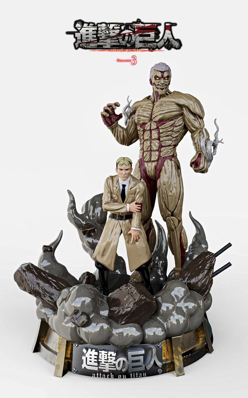 P站图纸印象馆 进击的巨人 莱纳·布朗 进击的巨人 莱纳·布朗