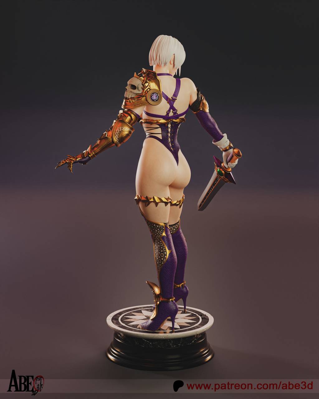 P站图纸印象馆 ABE3D 灵魂能力 伊莎贝拉·瓦伦丁 ABE3D 灵魂能力 伊莎贝拉·瓦伦丁