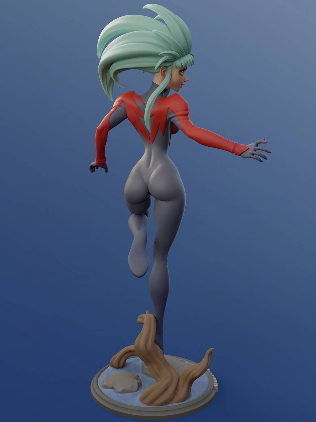 P站图纸印象馆 Dinamuuu 3D 天地无用 魉呼 Dinamuuu 3D 天地无用 魉呼