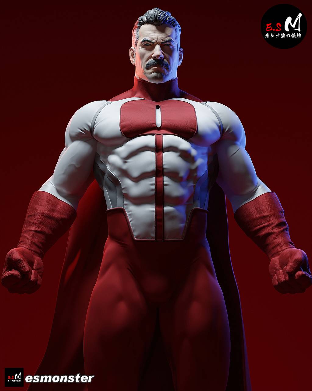 P站图纸印象馆 ESMonster 无敌少侠 全能侠 ESMonster 无敌少侠 全能侠