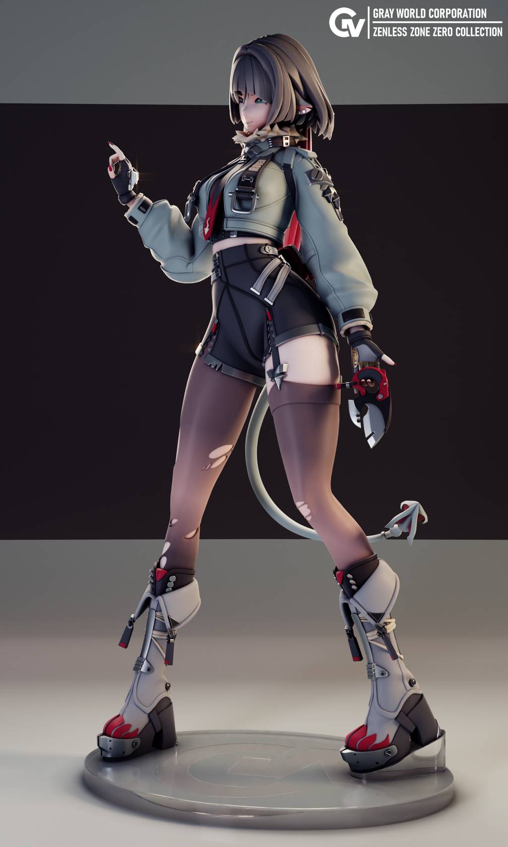 P站图纸印象馆 GrayWorld 绝区零 简·杜 GrayWorld 绝区零 简·杜