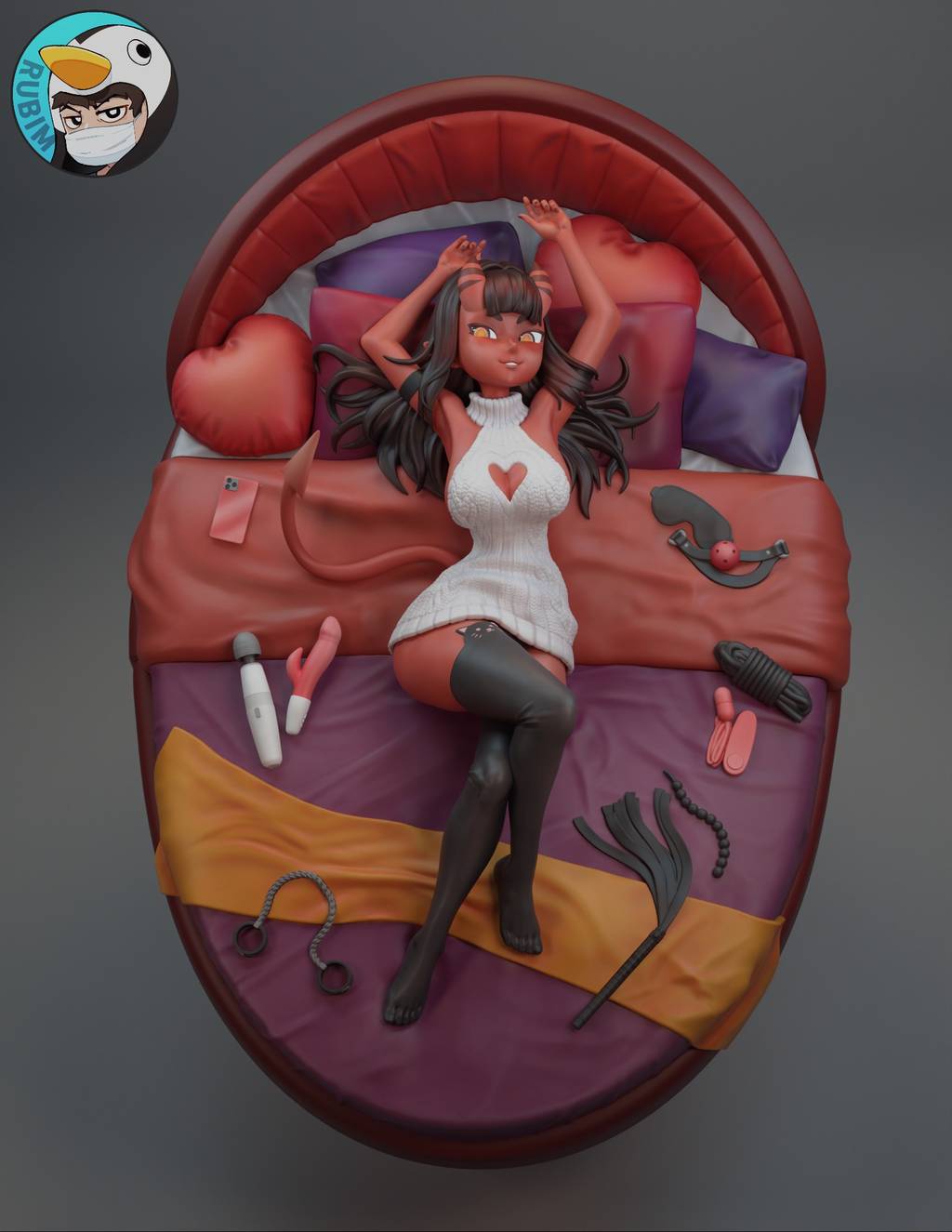 P站图纸印象馆 Rubim 恶魔复仇故事 梅鲁 Rubim 恶魔复仇故事 梅鲁