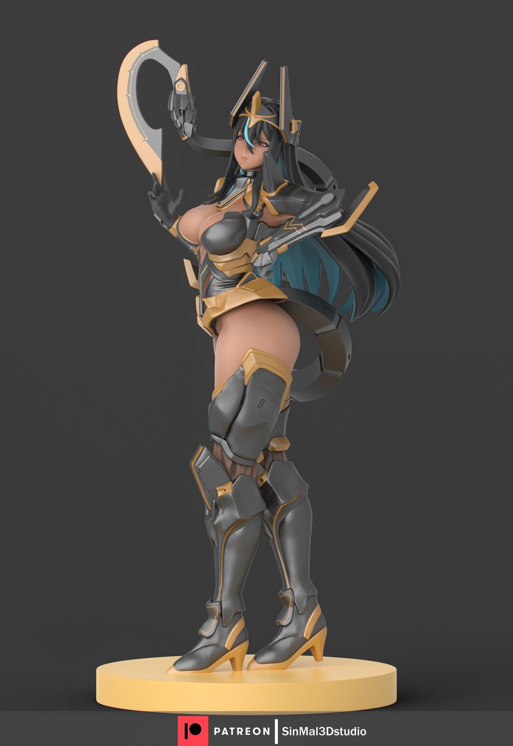 P站图纸印象馆 Sin3Dstudio 妮姬:胜利女神 茵蒂维利亚 Sin3Dstudio 妮姬:胜利女神 茵蒂维利亚