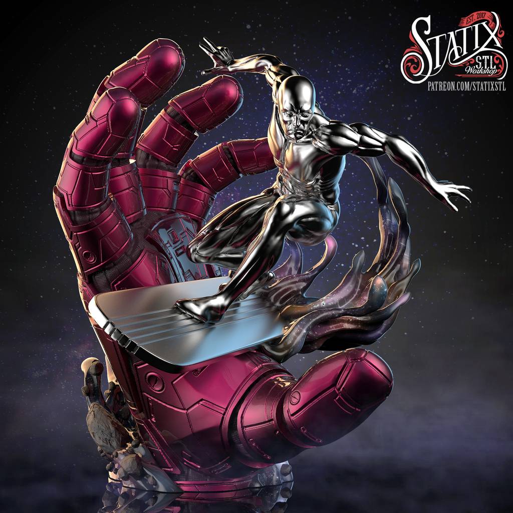 P站图纸印象馆 STATIX 漫威 银影侠 STATIX 漫威 银影侠