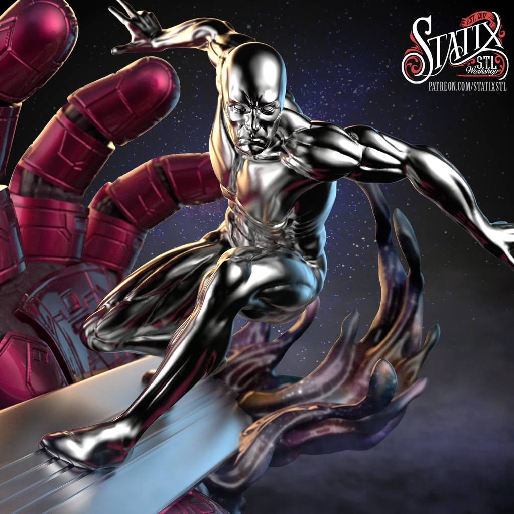 P站图纸印象馆 STATIX 漫威 银影侠 STATIX 漫威 银影侠