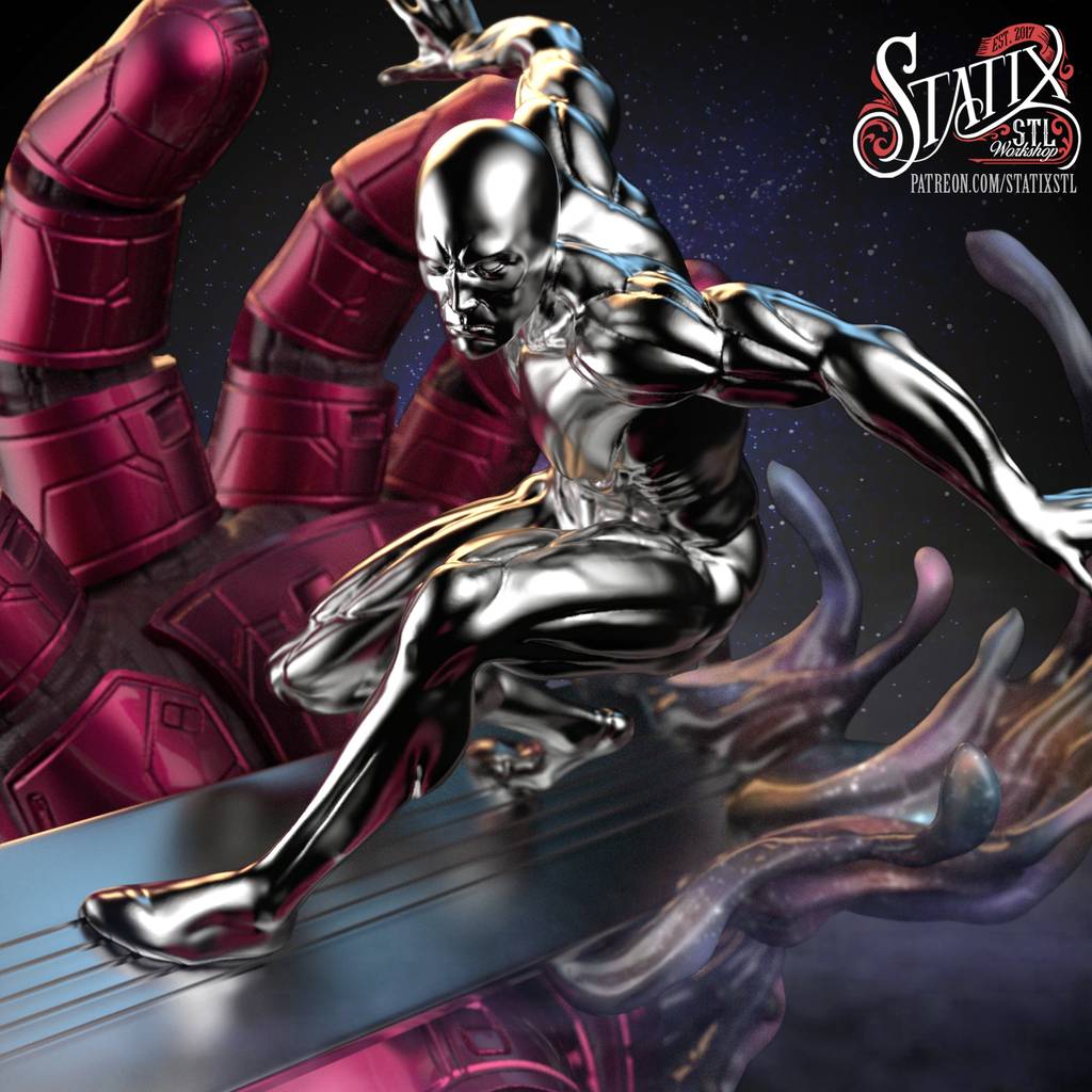 P站图纸印象馆 STATIX 漫威 银影侠 STATIX 漫威 银影侠