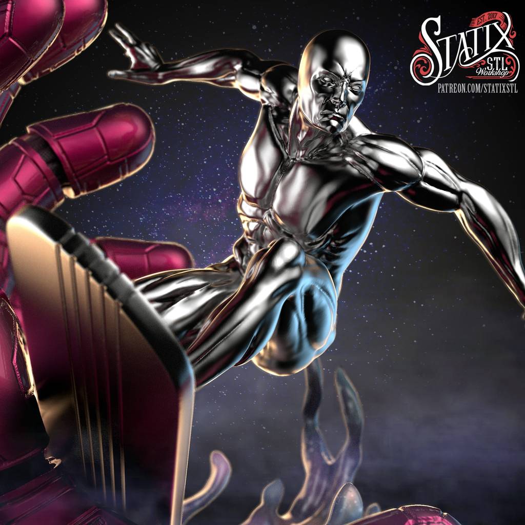 P站图纸印象馆 STATIX 漫威 银影侠 STATIX 漫威 银影侠