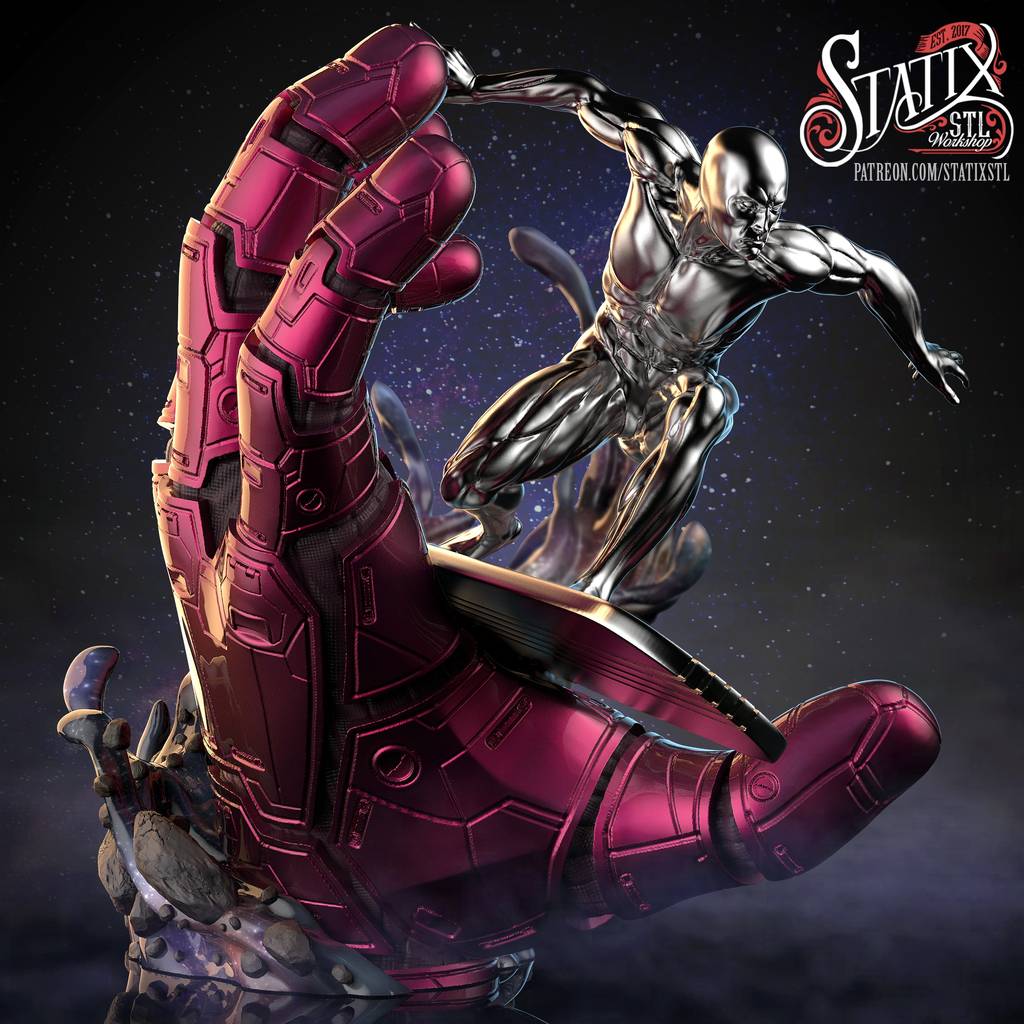 P站图纸印象馆 STATIX 漫威 银影侠 STATIX 漫威 银影侠