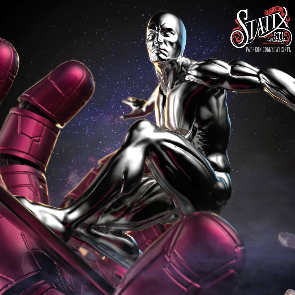 P站图纸印象馆 STATIX 漫威 银影侠 STATIX 漫威 银影侠