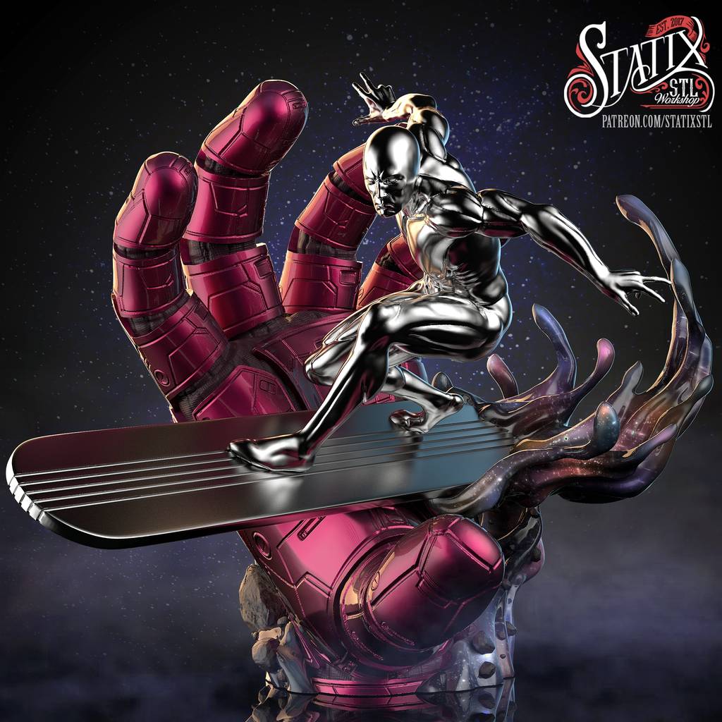 P站图纸印象馆 STATIX 漫威 银影侠 STATIX 漫威 银影侠