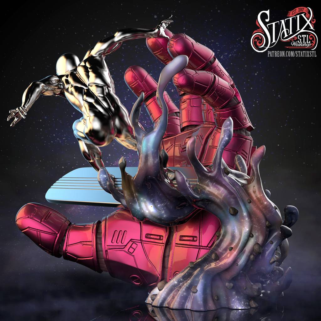 P站图纸印象馆 STATIX 漫威 银影侠 STATIX 漫威 银影侠