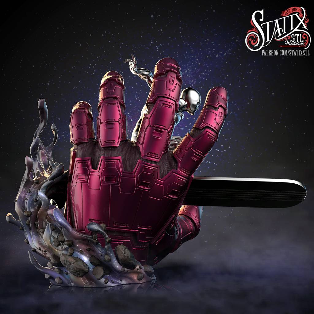 P站图纸印象馆 STATIX 漫威 银影侠 STATIX 漫威 银影侠