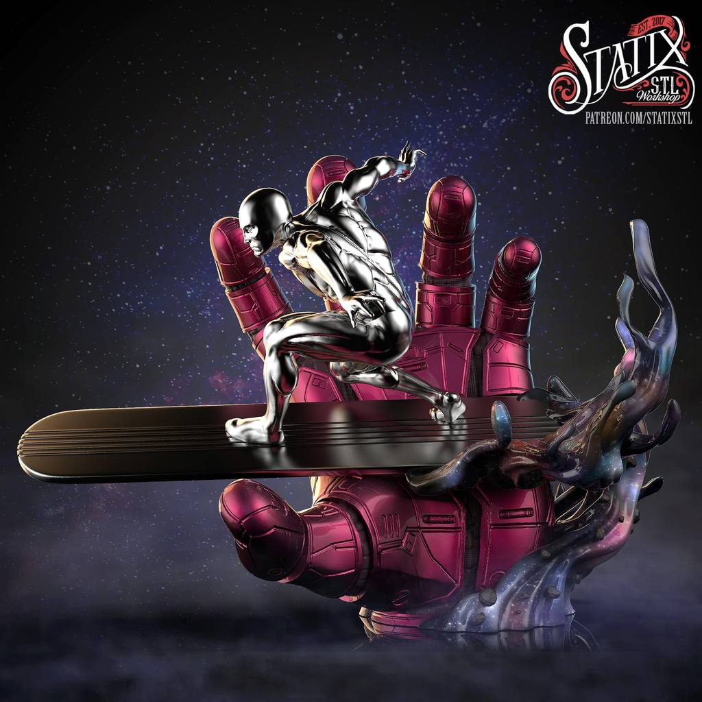 P站图纸印象馆 STATIX 漫威 银影侠 STATIX 漫威 银影侠