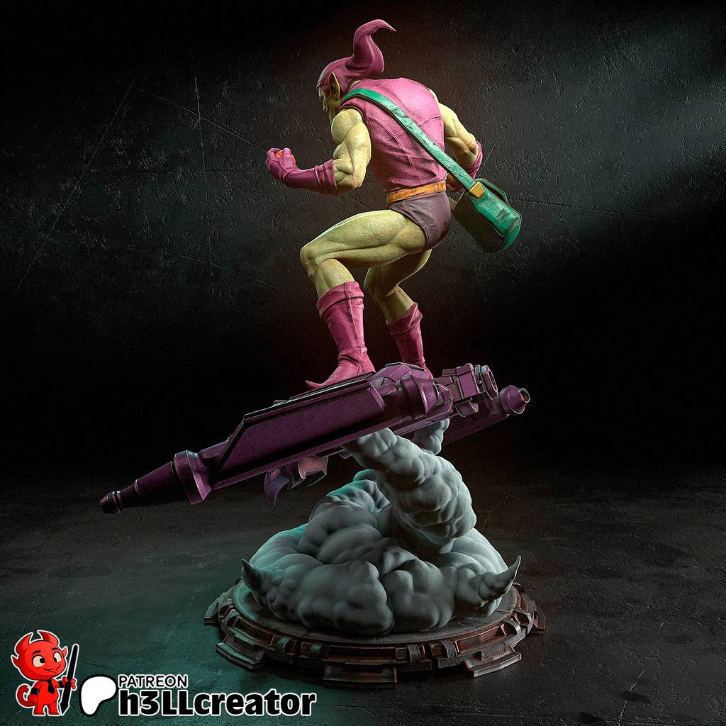 P站图纸印象馆 H3LL 漫威 绿恶魔 诺曼·奥斯本 H3LL 漫威 绿恶魔 诺曼·奥斯本