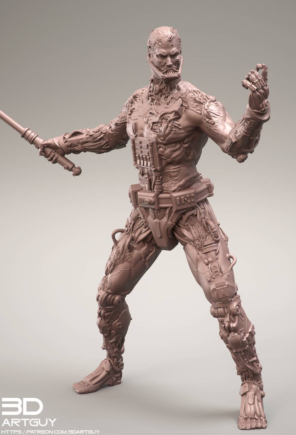 P站图纸印象馆 3DArtGuy 部落崇拜者 3DArtGuy 部落崇拜者