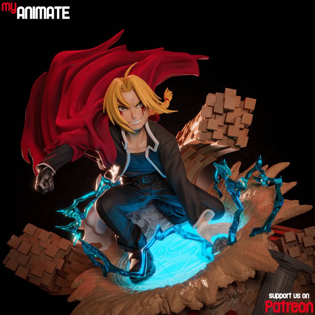 P站图纸印象馆 钢之炼金术师 爱德华·艾尔利克 钢之炼金术师 爱德华·艾尔利克