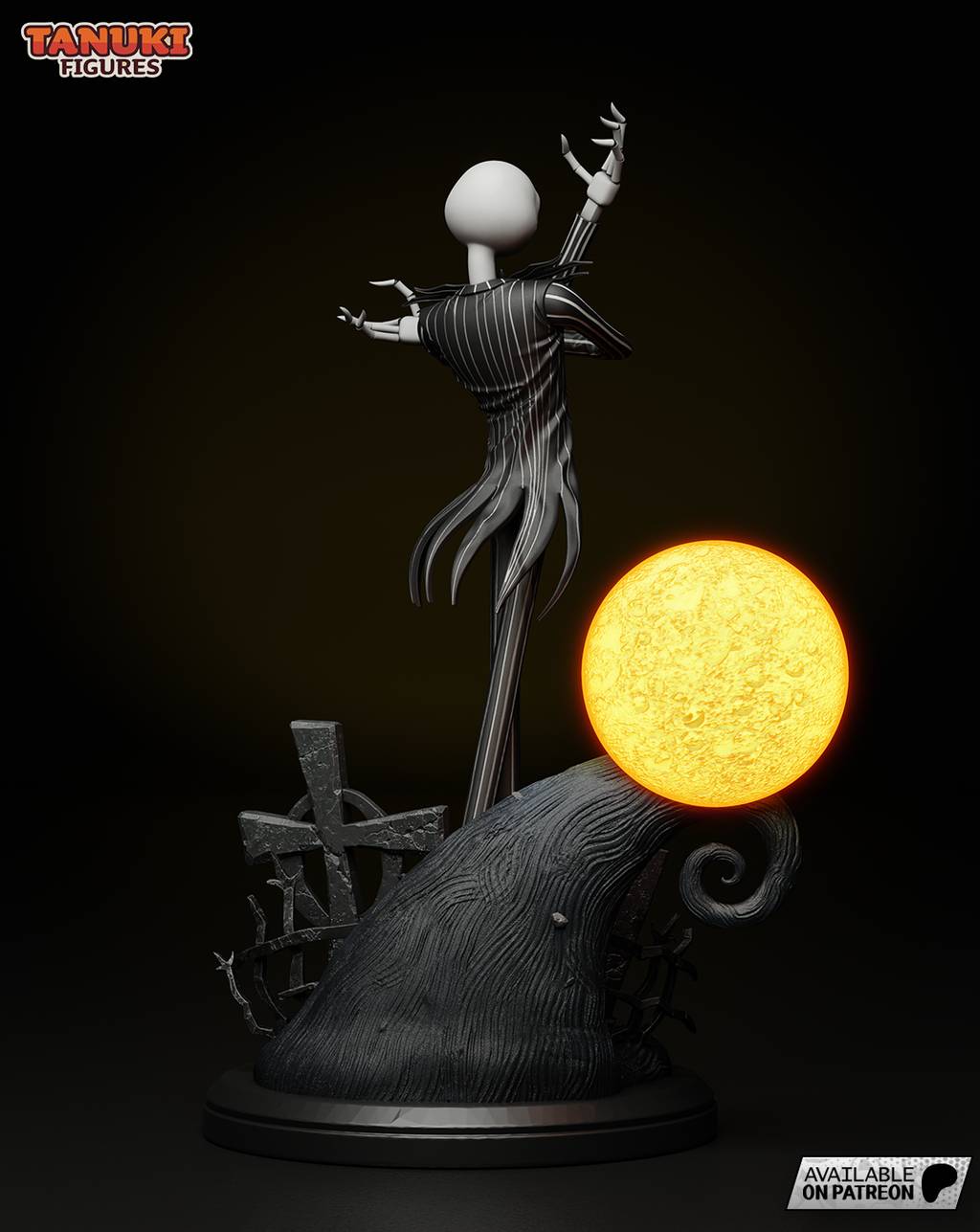 P站图纸印象馆 Tanuki Figures 圣诞夜惊魂 骷髅杰克 Tanuki Figures 圣诞夜惊魂 骷髅杰克