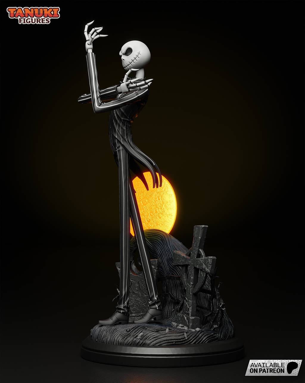 P站图纸印象馆 Tanuki Figures 圣诞夜惊魂 骷髅杰克 Tanuki Figures 圣诞夜惊魂 骷髅杰克