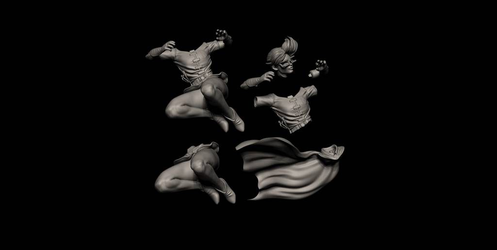 P站图纸印象馆 Nacho CG DC漫画 凯莉·凯利 Nacho CG DC漫画 凯莉·凯利